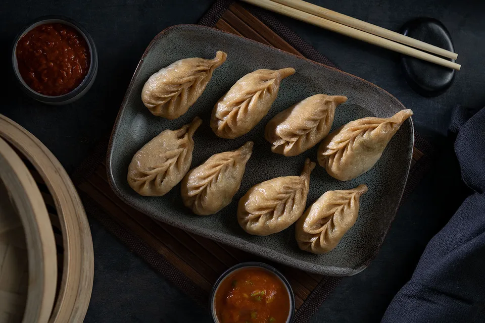 Frozen Classic Veg Momo (wheat flour, 20 pieces)
